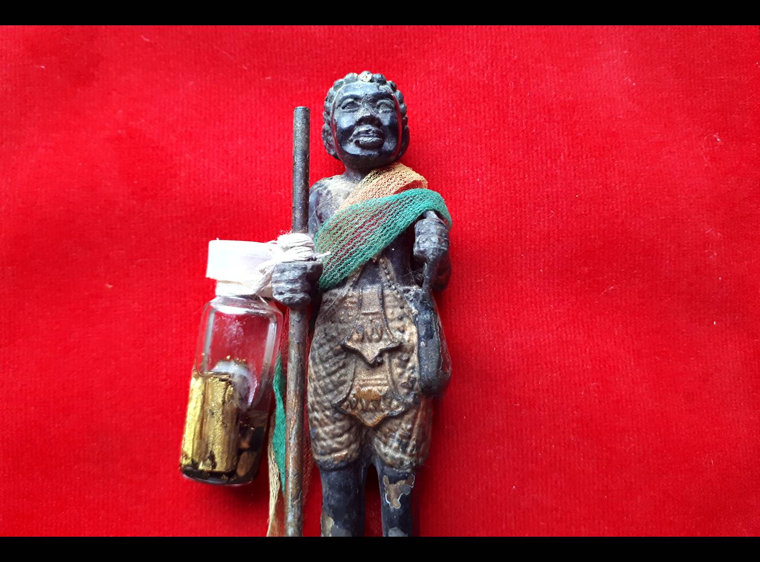 รูปหล่อ เจ้าเงาะ ขนาดตั้งบูชา (สูง5นิ้ว) เนื้อโลหะ #รับประกันแท้ ปี2543 - หลวงเณร วัดทุ่งเศรษฐี (รุ่นนี้ทันสมัน หลวงปู่หมุน วัดบ้านจาน มาร่วมปลุกเสก ปี2543 ที่่วัดทุ่งเศรษฐี)