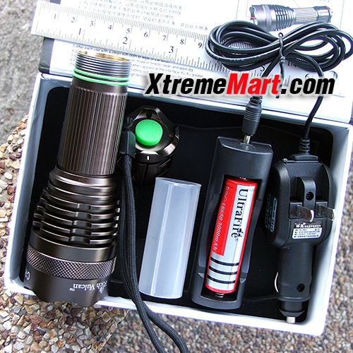 ชุดเซ็ตไฟฉาย Rich Vulcan รุ่น All 918 Cree XM-L T6 5-Mode 1000LM White LED Flashlight w/ Strap (1 x