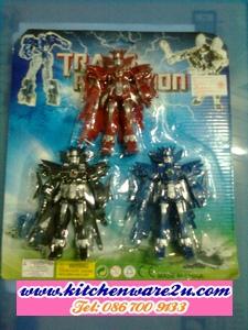 P02791 หุ่นยนต์แปลงร่าง 1*3 ราคาต่อโหล (180 บ/โหล ส่ง 15 บาท ขายส่งทุกอย่าง 20 บาท)