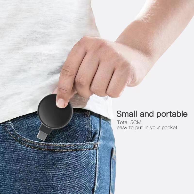 Orsen by Eloop W7 Watch Wireless Charger Type C ที่ชาร์จไร้สาย Output 2.5W ของแท้ รับประกัน 1ปี