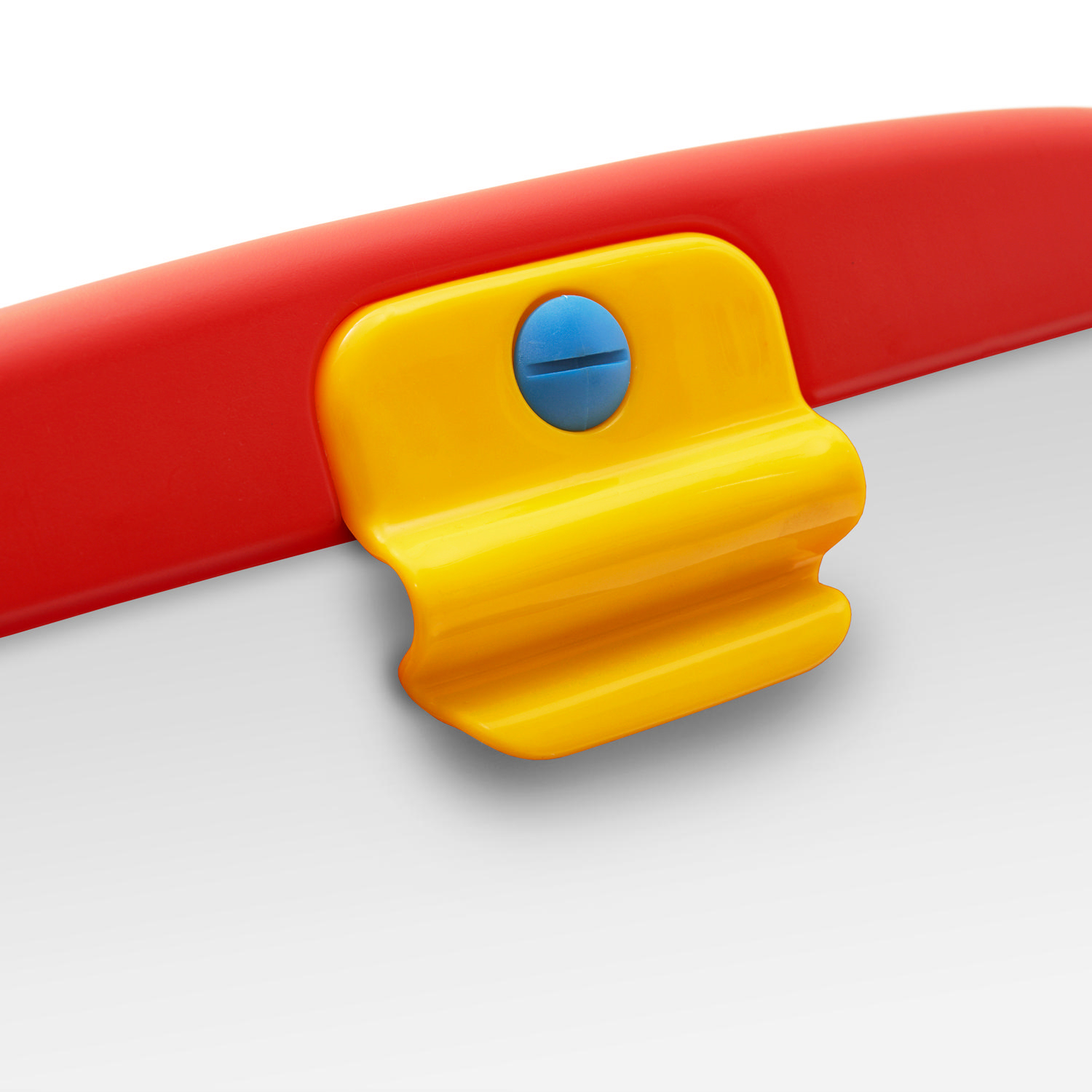 โต๊ะวาดเขียนเอนกประสงค์สำหรับเด็ก Crayola Play 'N Fold 2-in-1 Art Studio (Red & Yellow)