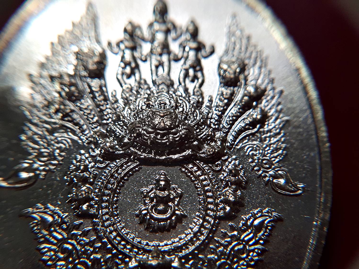 เหรียญพระตรีมูรติ (เหรียญรวมมหาเทพ พระพิฆเนศ พระศิวะ พระนารายณ์ พระพรหม พญานาค7หัว พระอินทร์ ช้างเอราวัณ) วัดพระพุทธบาทถ้ำป่าไผ่ ปี2558 #รับประกันแท้ - (หลวงพ่อเล็ก วัดท่าขนุน - (ครูบากฤษดา วัดสันประเจ้าแดง(วัดป่ายาง)))