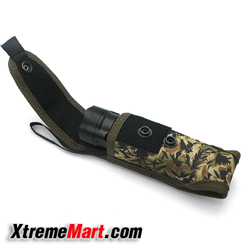 ซองไฟฉาย Ultrafire C2 Flashlight Torch Nylon Pouch Belt Holster (ลายพราง)