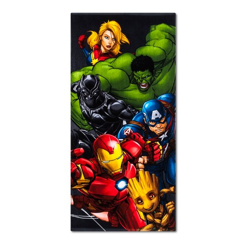 ผ้าเช็ดตัว Marvel Avengers Beach Towel จากอเมริกา