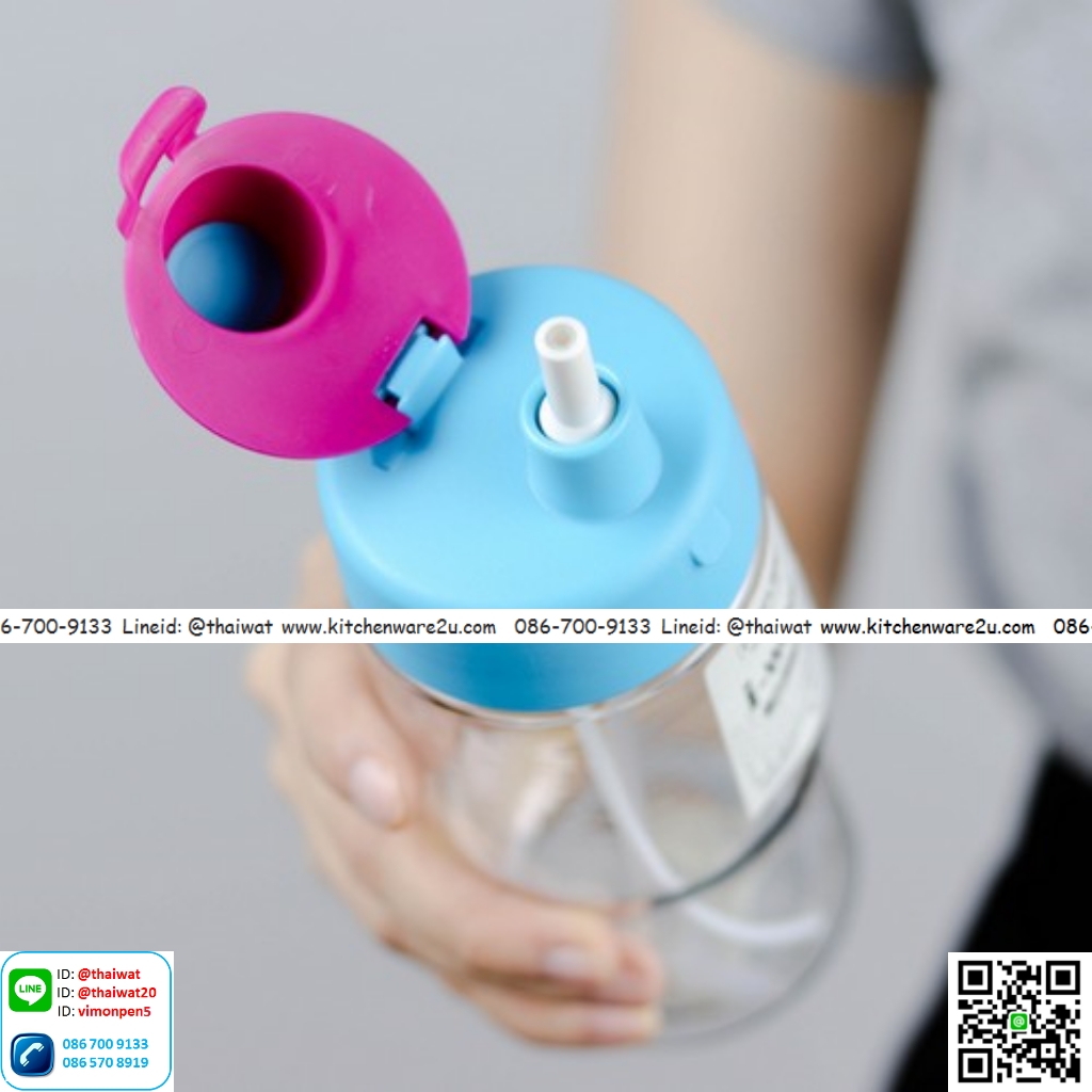 P09876 Super Lock กระบอกน้ำพลาสติก ความจุ 380 มล. ปราศจากสารก่อมะเร็ง (BPA Free) No.5263 ราคาส่งต่อ 12 ใบ:เฉลี่ย 90 บต่อใบ