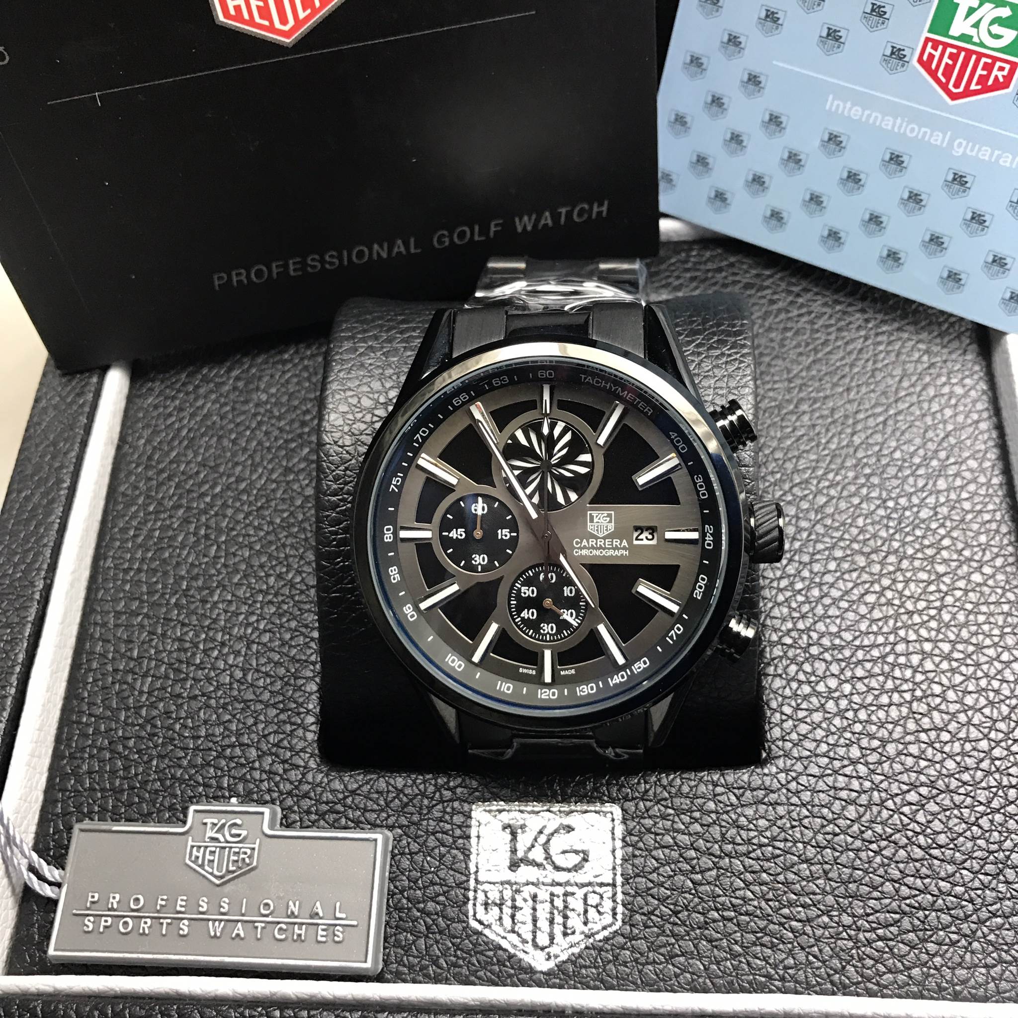 นาฬิกา TAG Heuer Carrera Chrongraph Black