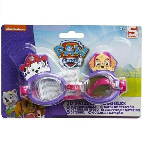 แว่นตาว่ายน้ำสำหรับเด็ก Paw Patrol 3D Goggles