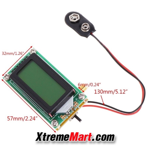 เครื่องวัดความถี่ range 1-500 MHz RF Meter Tester Module สำหรับวิทยุสมัครเล่น (ham Radio)