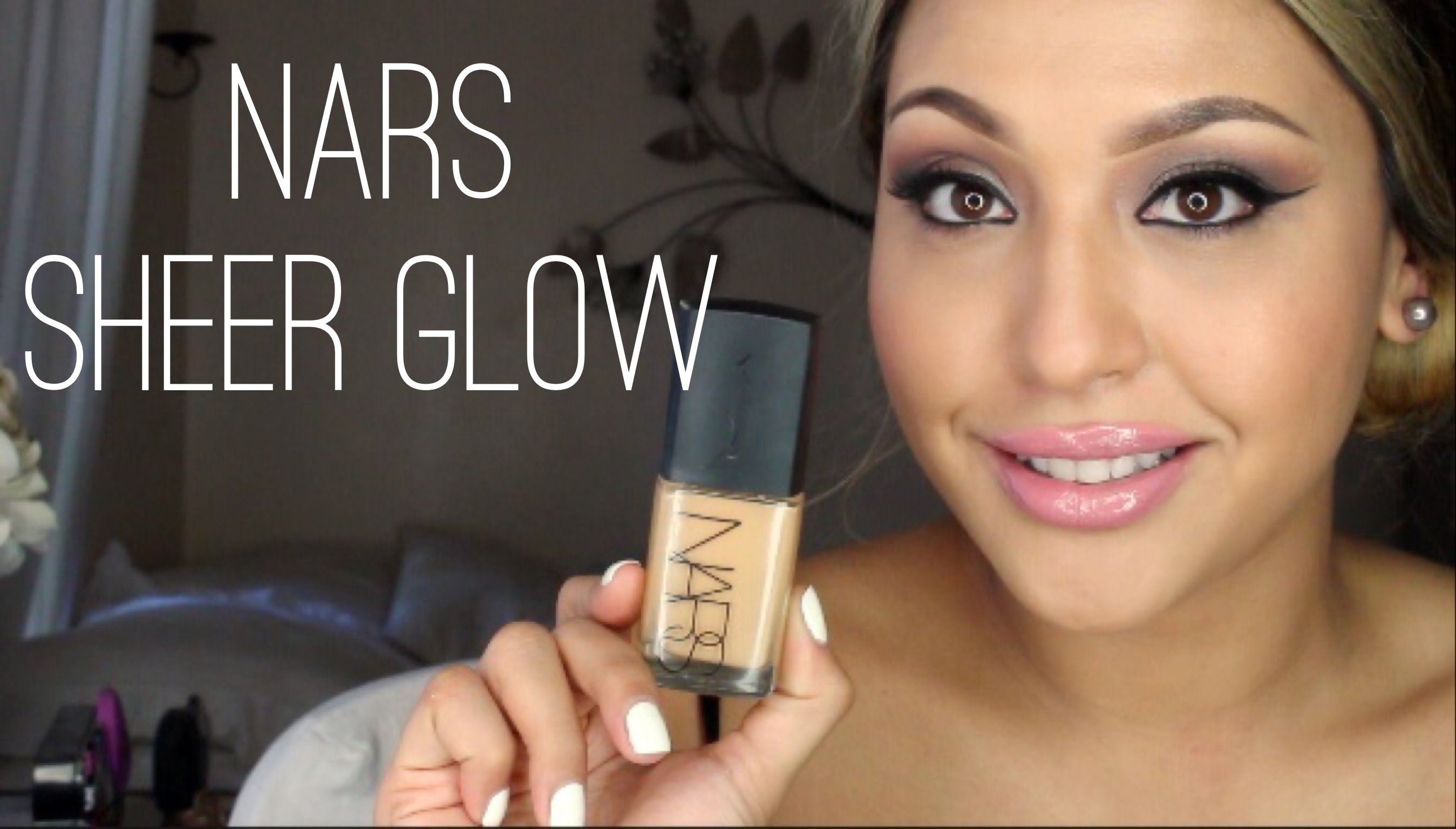 (Stromboli) Nars Sheer Glow Foundation 30mL # Stromboli (Medium 3) สำหรับสาวผิวขาวเหลือง - สองสี
