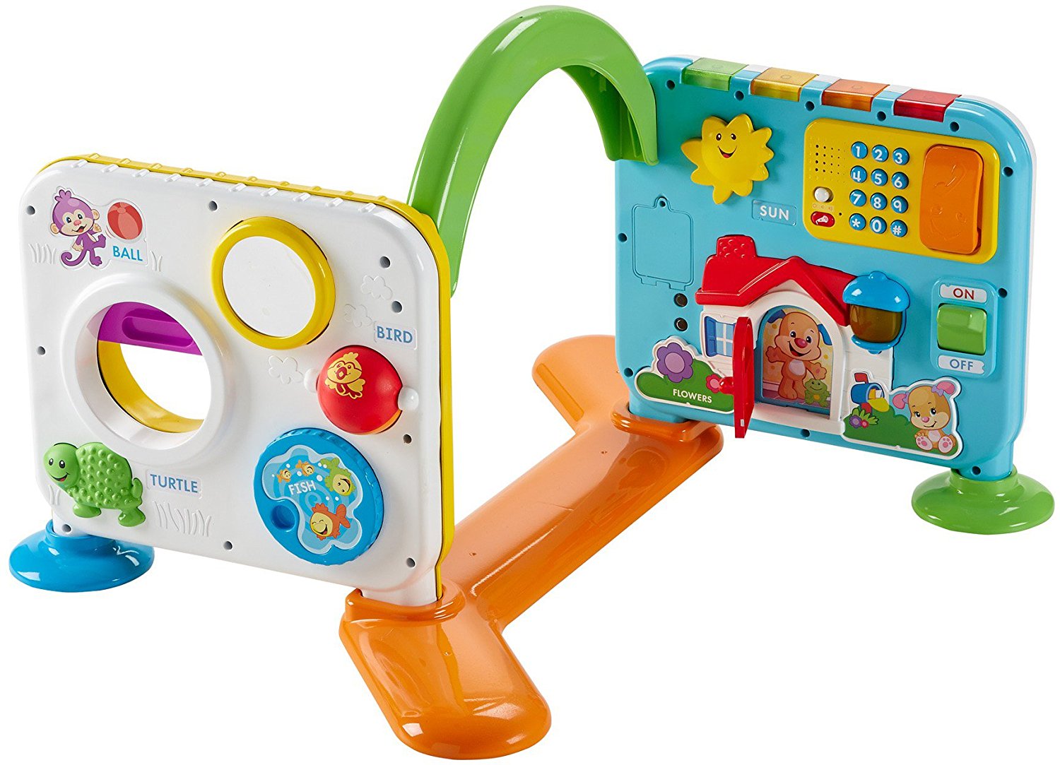 ชุดกิจกรรมเสริมพัฒนาการสำหรับเด็กเล็ก Fisher-Price Laugh & Learn Crawl-Around Learning Center