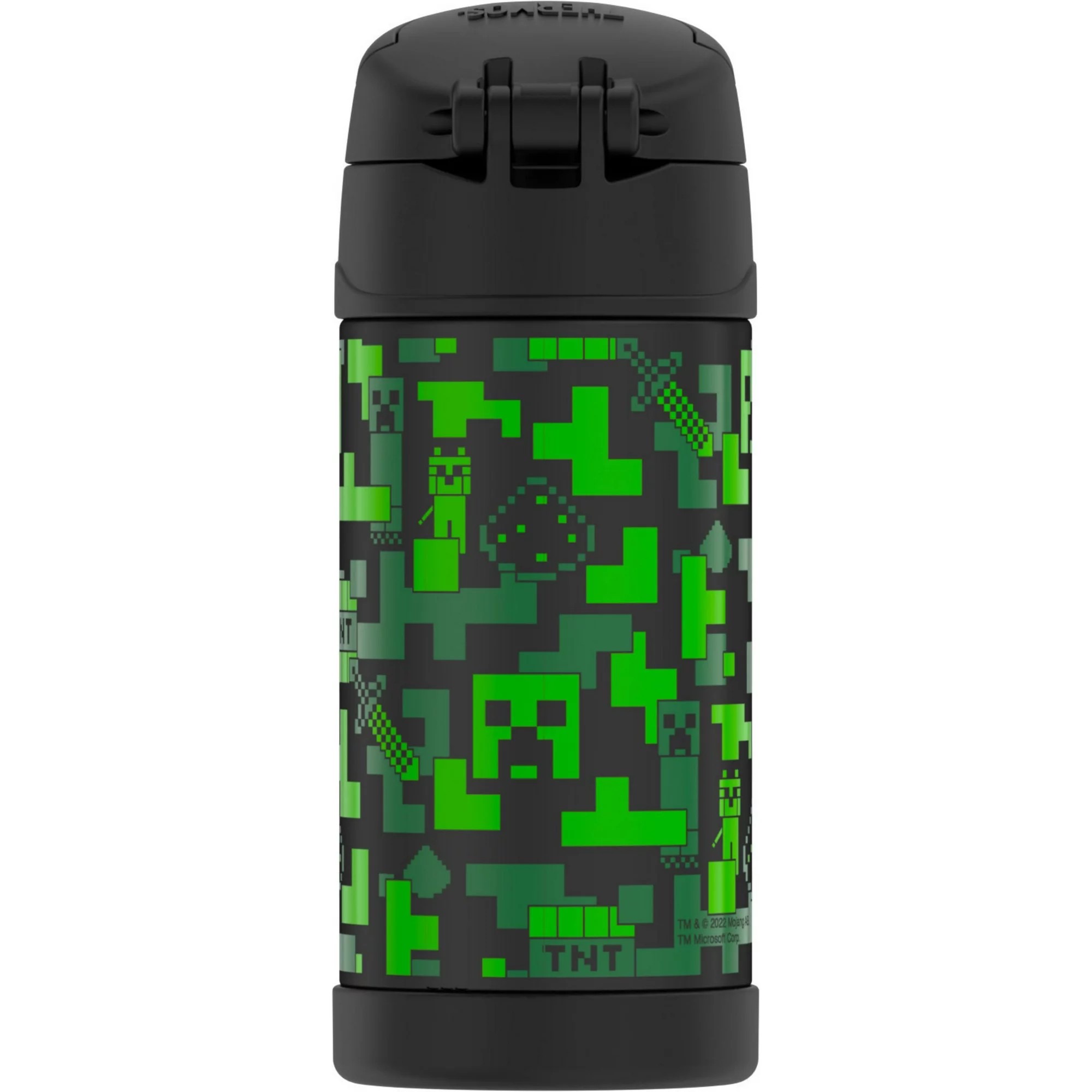 กระติกน้ำสเตนเลสรักษาอุณหภูมิ Thermos Minecraft FUNtainer Vacuum Insulated Stainless Steel Bottle 12OZ (2022)