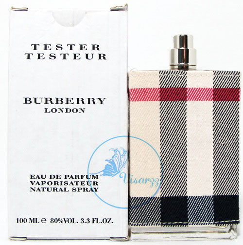 (กล่อง Tester) Burberry London EDP for Women 100 mL น้ำหอมสำหรับคุณผู้หญิง กลิ่นที่สะท้อนความเป็นเมืองเก่าแก่ คลาสสิค ของกรุงลอนดอน