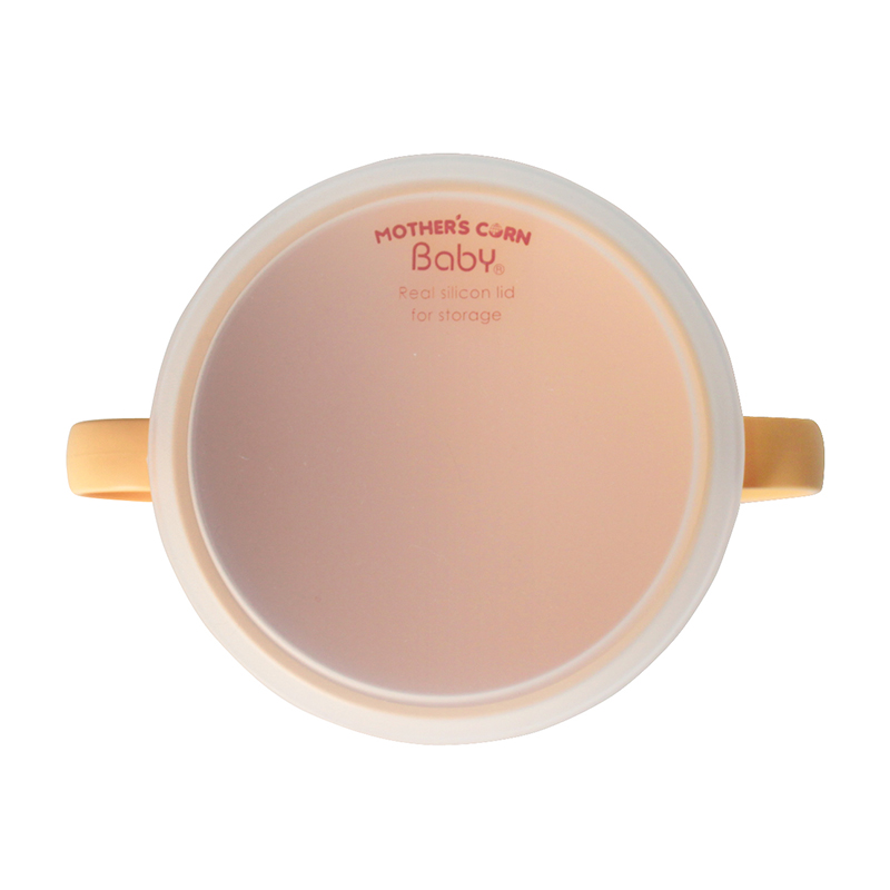 ชุดถ้วยบรรจุอาหารว่างพร้อมช้อนจากข้าวโพดปลอดสารพิษ Mother's Corn Baby 4 Way Snack Cup Set