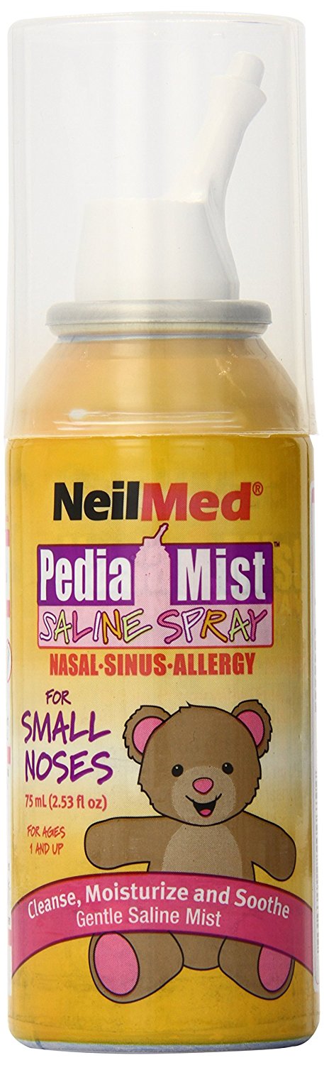 น้ำเกลือทะเลพ่นจมูกจากธรรมชาติสูตร NeilMed Pedia Mist Saline Spray