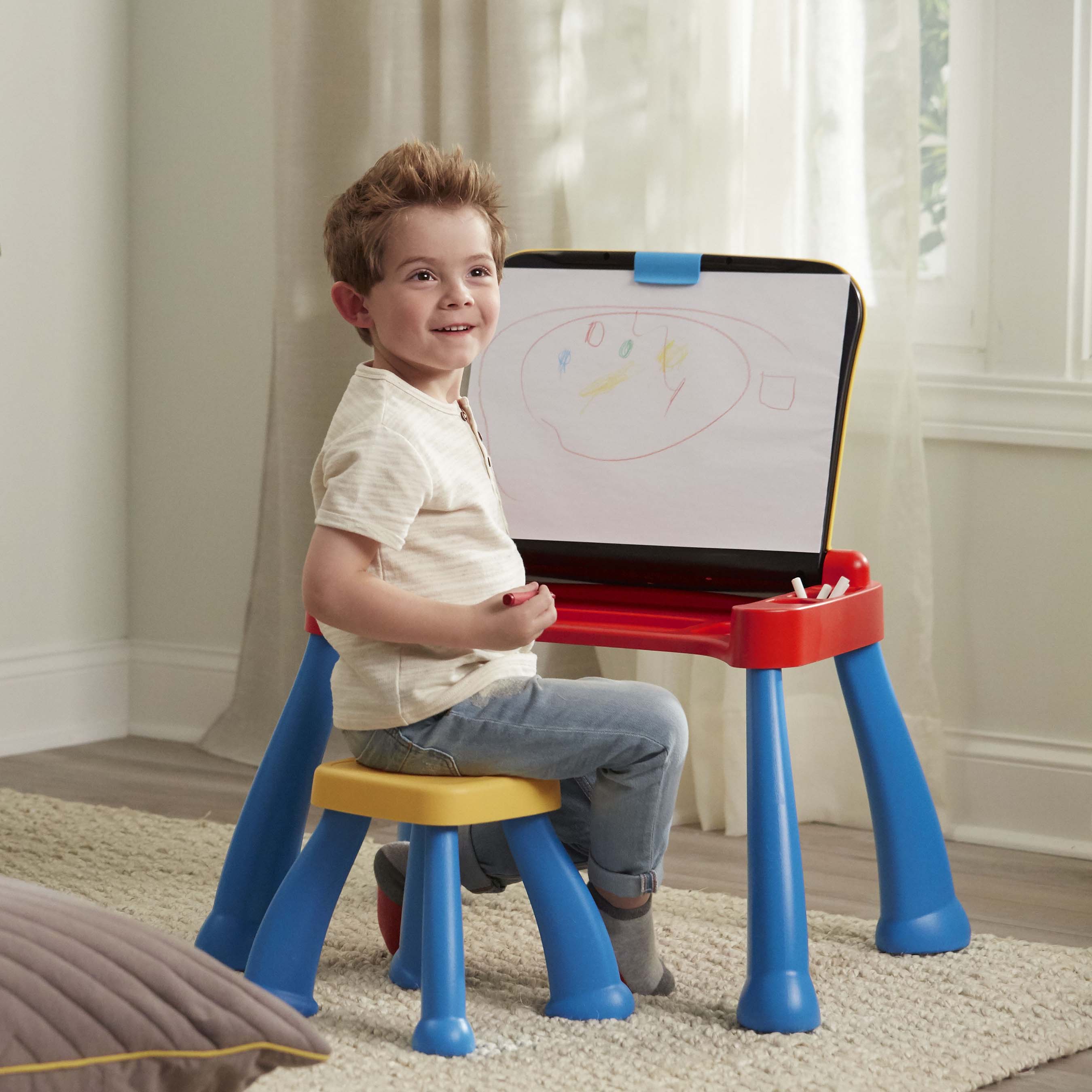 โต๊ะกิจกรรมเสริมพัฒนาการเอนกประสงค์ VTech 3-in-1 Touch and Learn Activity Desk Deluxe