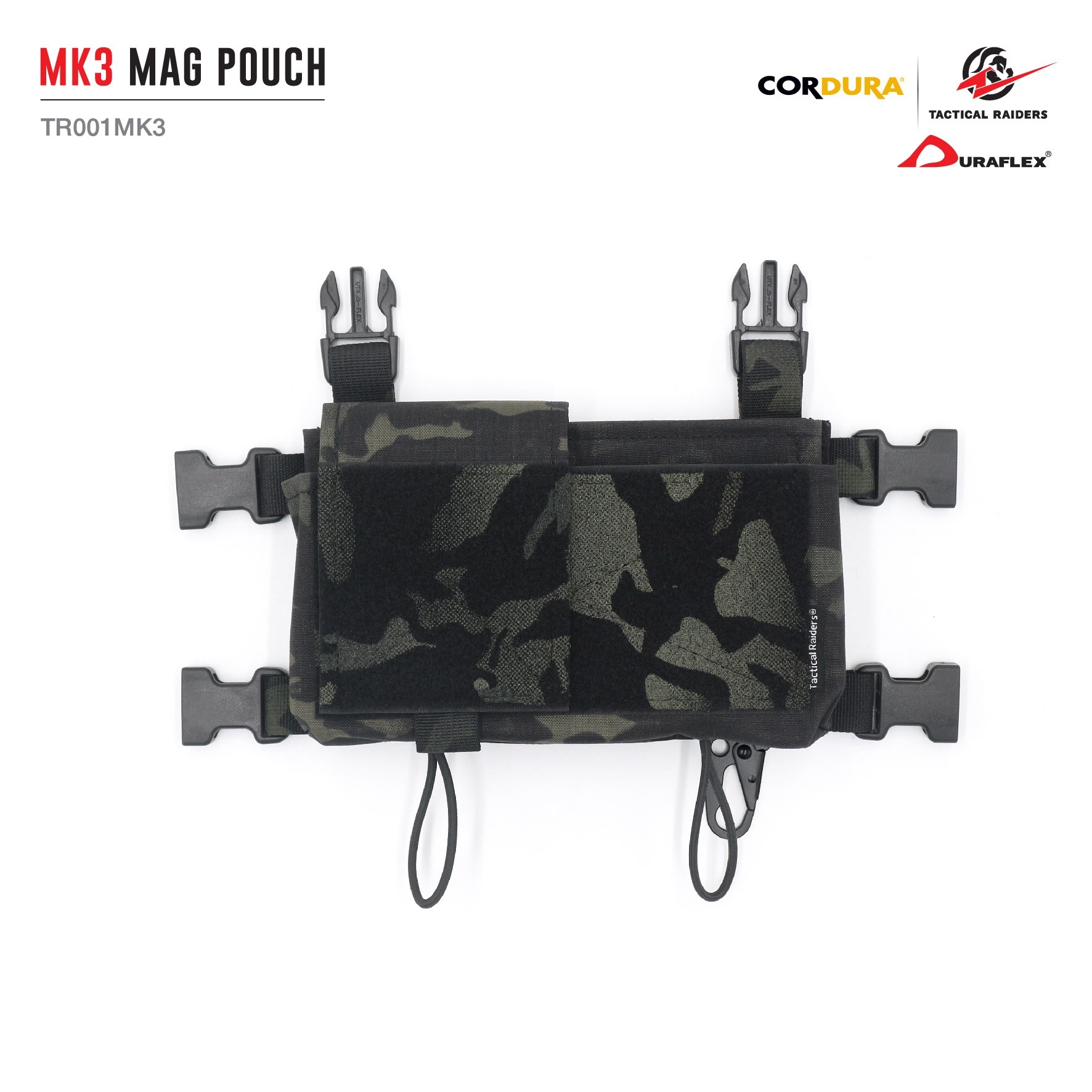 🇹🇭⫸ ซองแม็กกาซีน MK3 MAG POUCH ( Tactical Rider ) [ TR001MK3 ] #ลายพราง