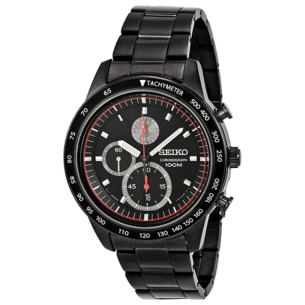 Seiko Mens Chronograph Watch with Tachymeter SNDD89P1