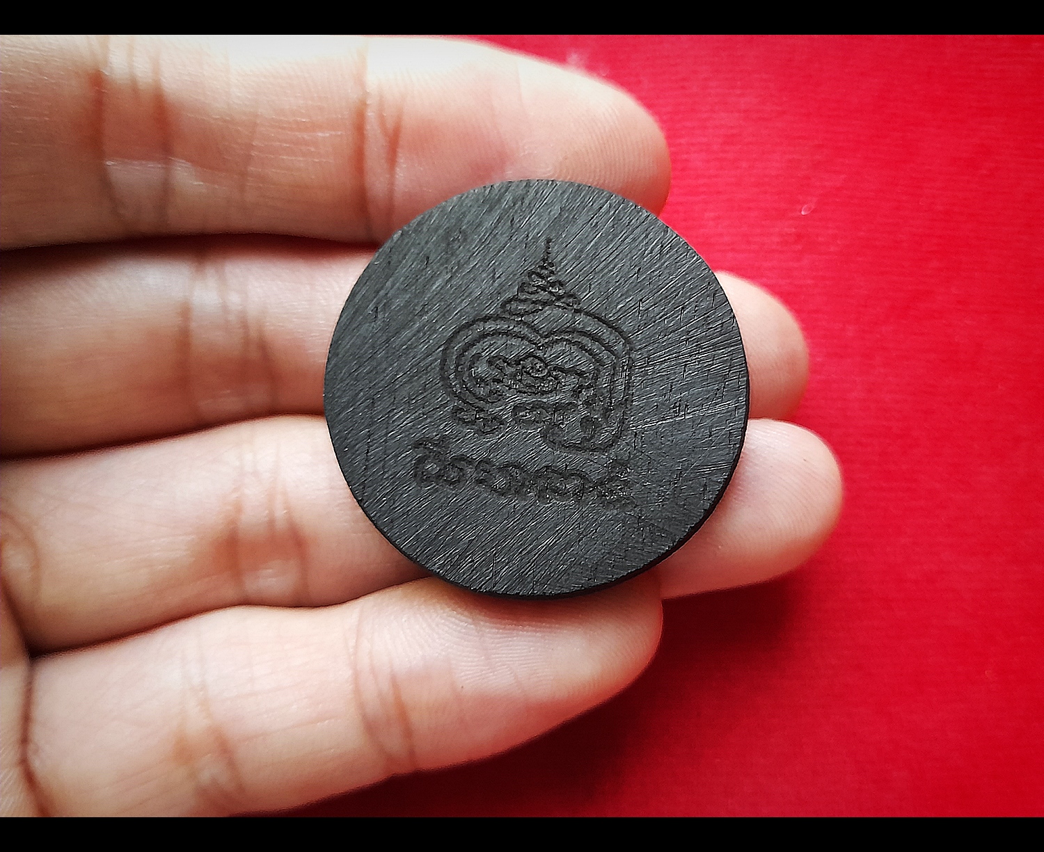 สิงห์ มหาราช (ไม้งิ้วดำแท้) ปี2563 #ปลุกเสกแล้ว #รับประกันแท้ - (ปลุกเสกสายหลวงพ่อเดิม วัดหนองโพธิ์) (พุทธคุณมหาอำนาจ ด้วยกำลังของพ่อ)