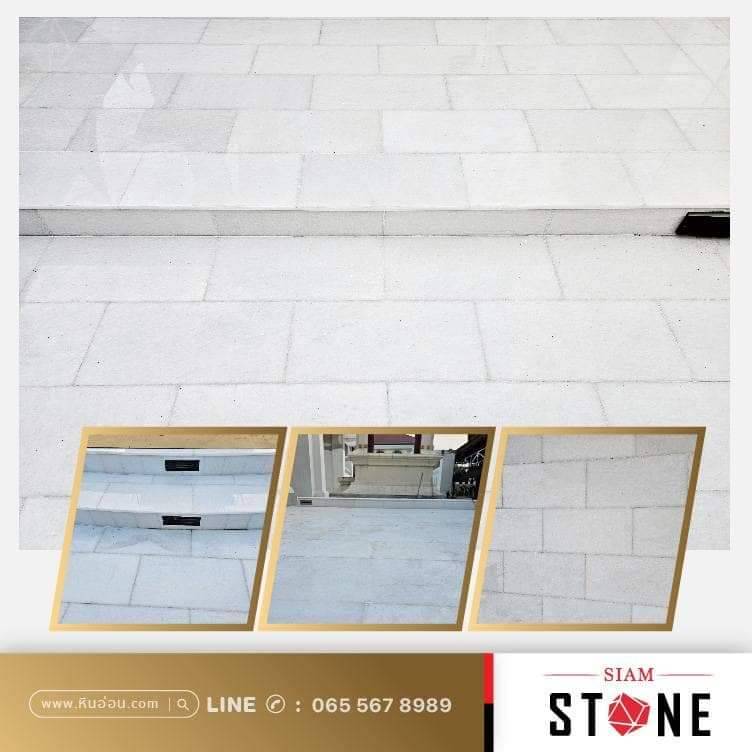 หินอ่อน ขาวหิมาลัย Himalayan White Marble (HWM) 60*60เซนติเมตร