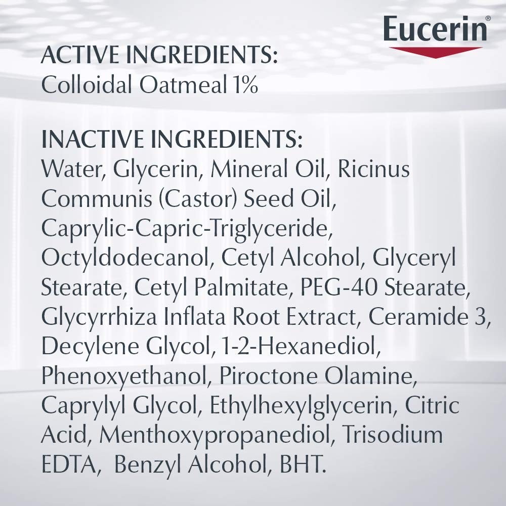 ครีมบำรุงผิวบรรเทาอาการภูมิแพ้ Eucerin Ezcema Relief Flare-Up Treatment (141g)