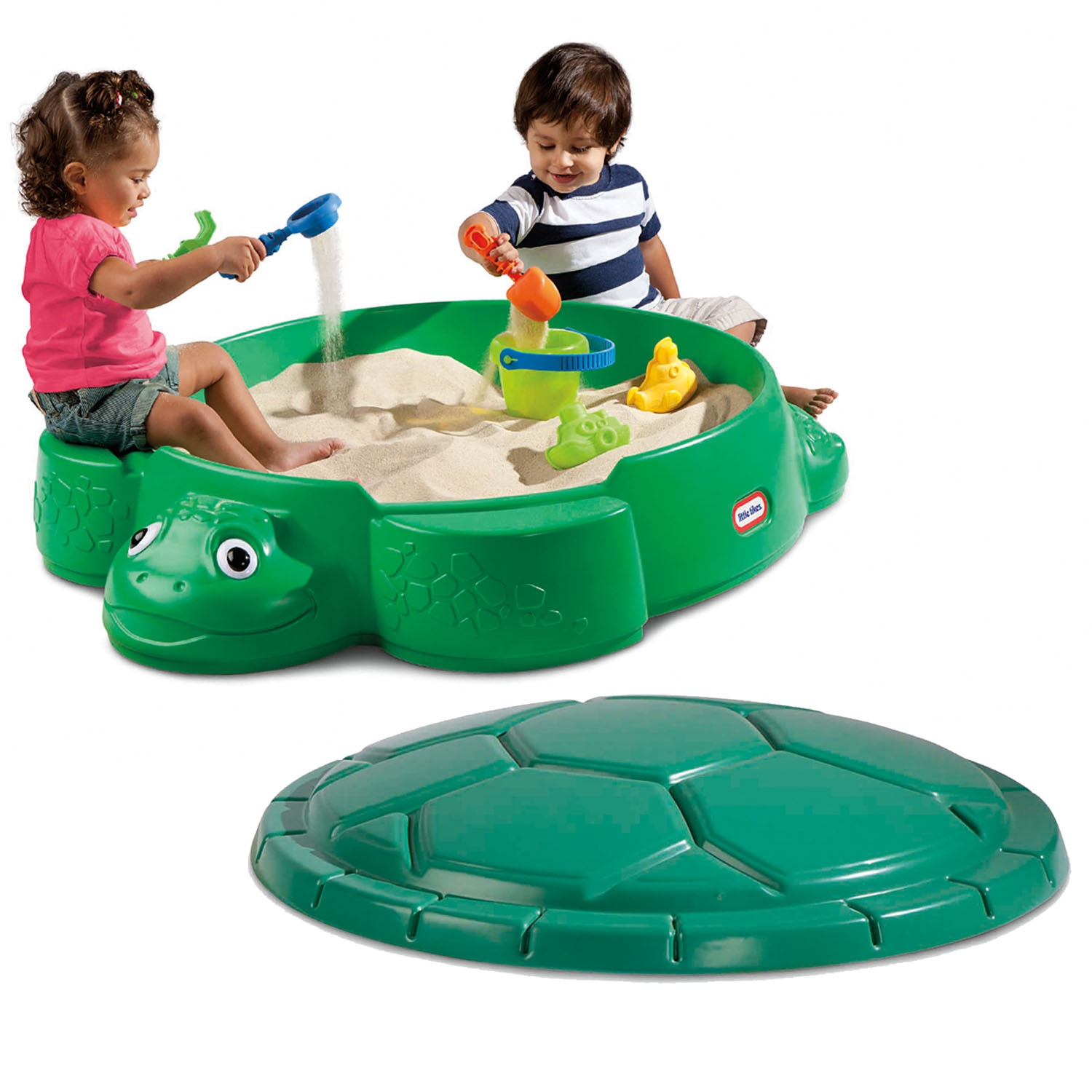 กล่องเก็บทรายเต่าน้อยสุดน่ารัก Little Tikes Turtle Sandbox