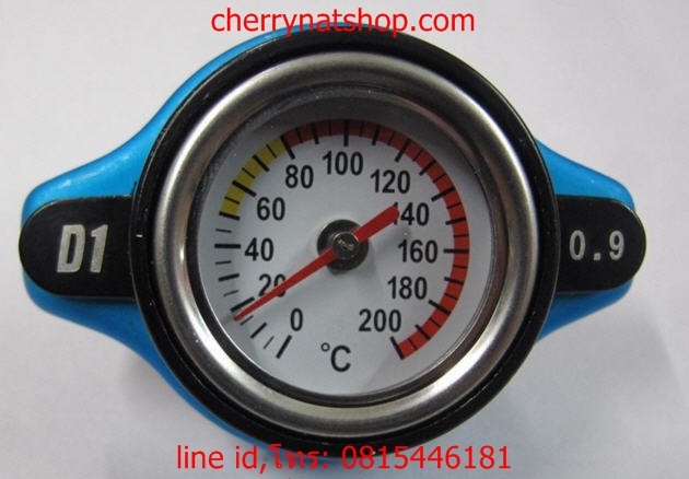 ผาหม้อน้ำพร้อมเกจ์วัดอุณหภูมิ 1.1bar