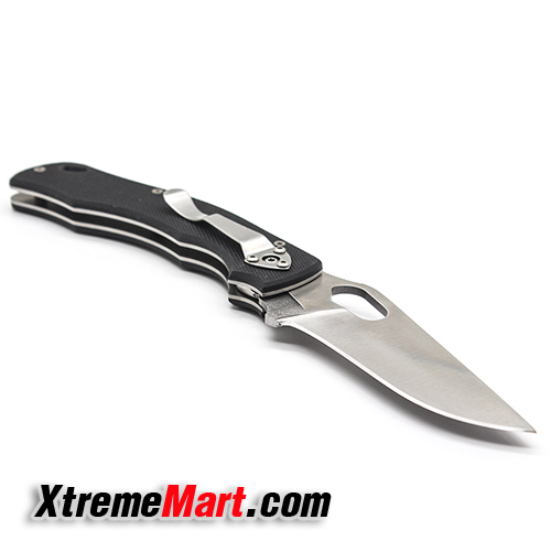มีดพับ NAVY K632 Stainless Steel Folding Knife w/ Carrying Pouch