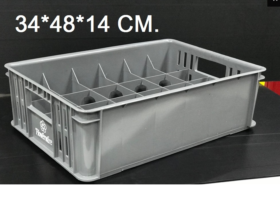 P11066 ลังคว่ำแก้ว อย่างดี 24 ช่อง Flowerware เครือSuperware No.T-18 (ราคาส่งต่อ 12 ใบ:เฉลี่ย 170 บ ต่อใบ)