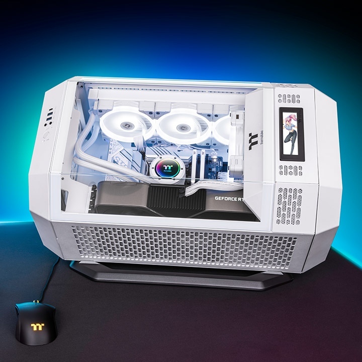 พร้อมส่ง CASE THERMALTAKE THE TOWER 300 mATX เคสคอมพิวเตอร์