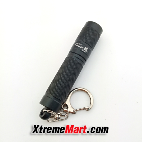 ไฟฉายขนาดเล็ก UltraFire ZJ-525 แสงขาว LED 1xAAA มีสายคล้องพวงกุญแจ