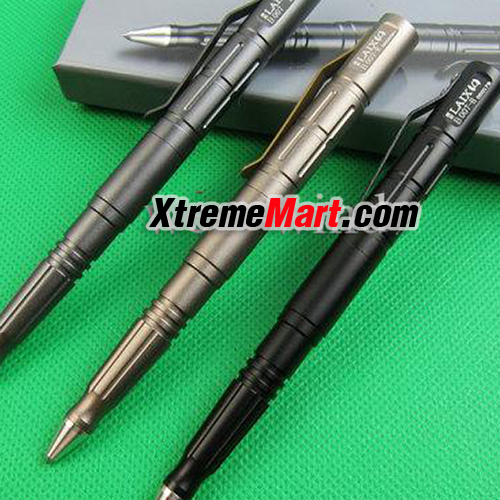 ปากกาต่อสู้ Tactical Pen LAIX B007 Tactical Survival Ballpoint Pen Tungsten Steel Pen Point Multi-function Self-defense Pen (สีทอง)