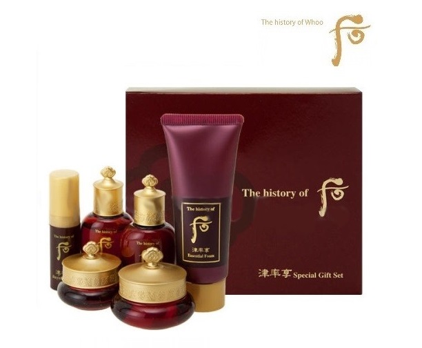 The History Of Whoo Special Jinyul Gift Set 6 Items เซ็ตผลิตภัณฑ์ดูแลผิว ที่สุดแห่งการปรนนิบัติผิวสวยด้วยสารสกัดจากพืชสมุนไพรชั้นเลิศของเกาหลี
