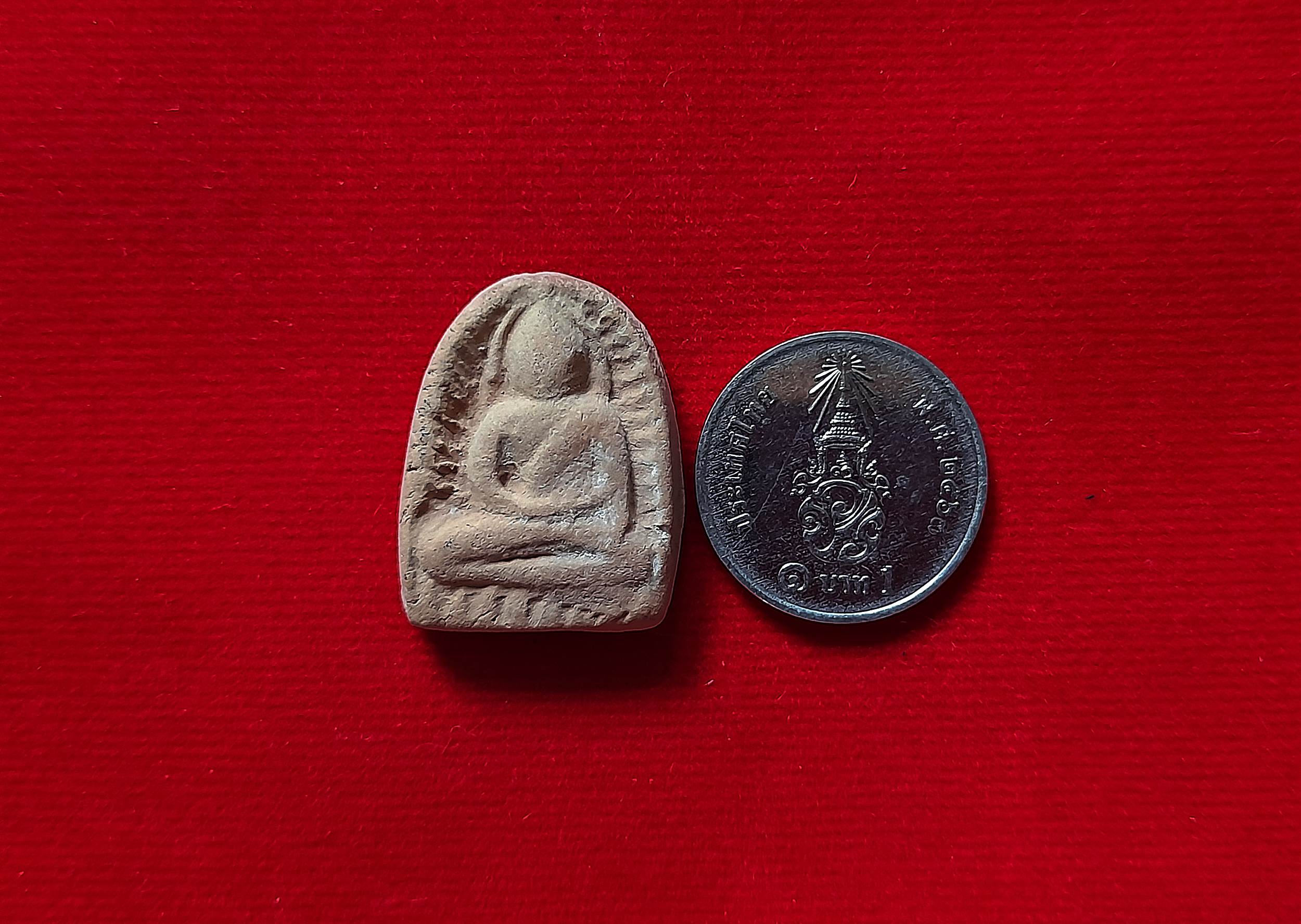 พระซุ้มกอ หลังปั้มโค็ด เนื้อดิน #รับประกันแท้และทัน - หลวงพ่อปี้ วัดด่านลานหอย จ.สุโขทัย