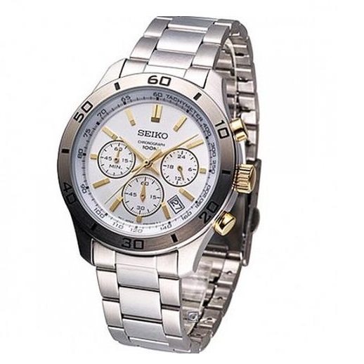 Seiko Chronograph Men's Quartz Watch SSB051P1