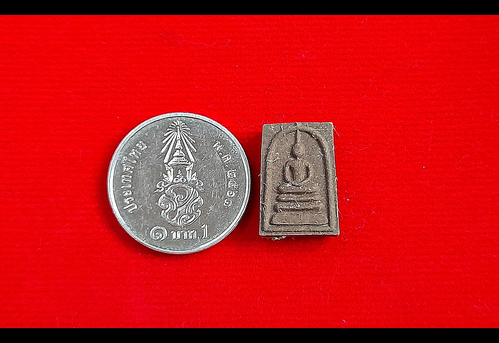 พระสมเด็จ (ขนาดจิ๋ว) เนื้อผงมวลสารและชานหมาก ปี2563 #รับประกันแท้