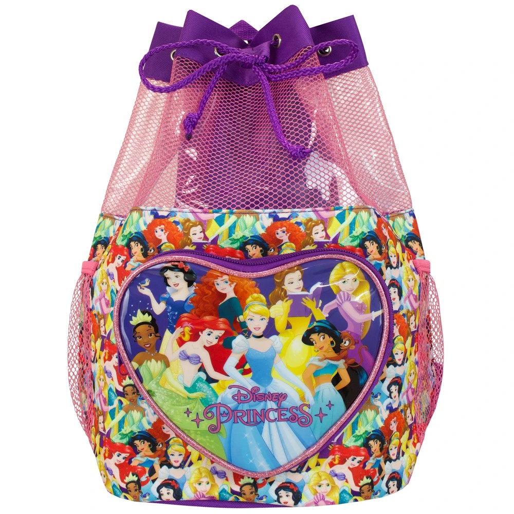 กระเป๋าสะพายเป้กันน้ำ Character UK Disney Princess Swim Bags for Kids (2021)