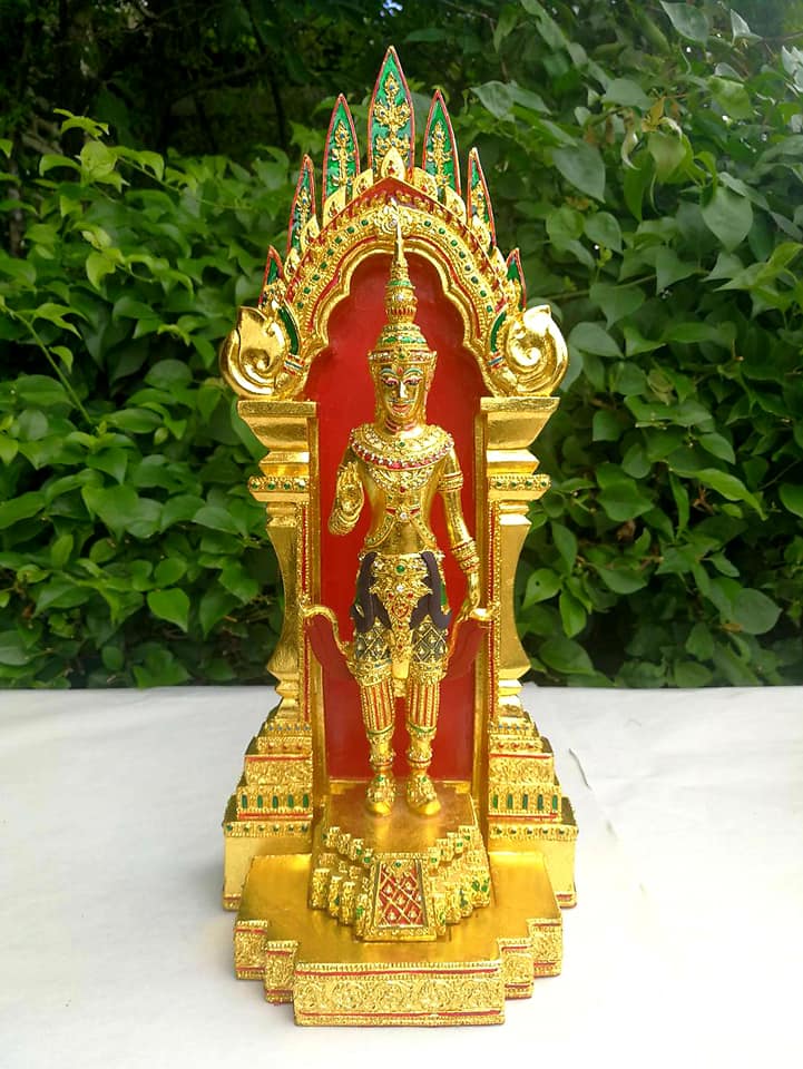 รูปหล่อ เทวดานพเคราะห์ ทั้ง9 เนื้องานเรซิ่น ลงสีปิดทอง (สูง30ซม) (ราคาองค์ละ4500บาท) (งานหล่อทำใหม่ยังไม่ได้ผ่านพิธีปลุกเสก)