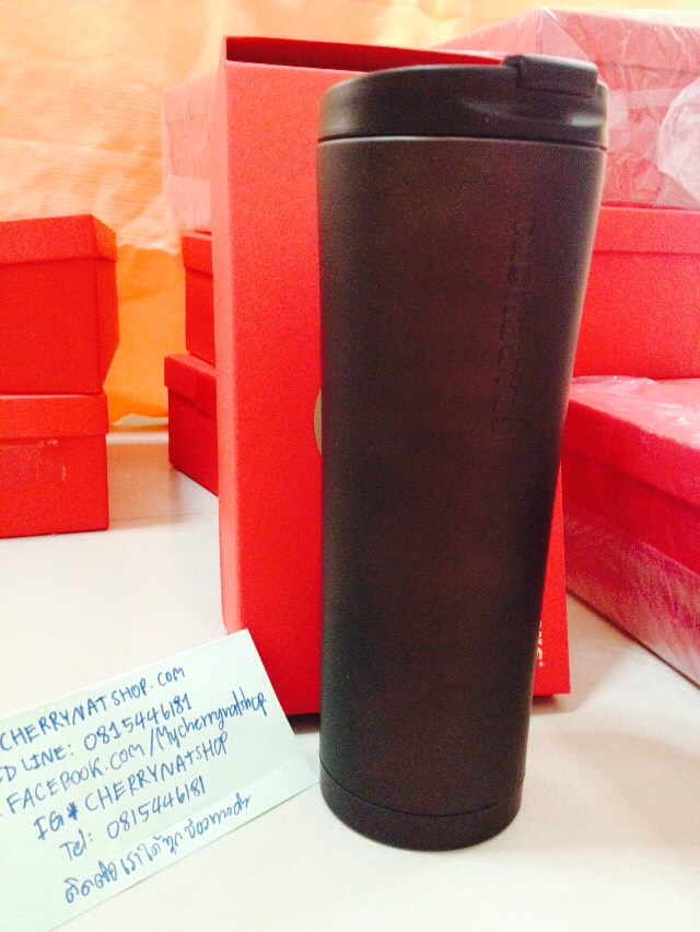 ใครหาtumbleใบเท่ห์ สีดำด้าน ขนาดใหญ่สะใจ ขนาด20 flOZ ต้องใบนี้ค่ะขายStarbucksUSA Black Stainless Steel Tumbler สายDarkเข้มเท่ห์ ต้องใบนี้ขนาด20 fl ozจุใจ หายากน่าสะสม
