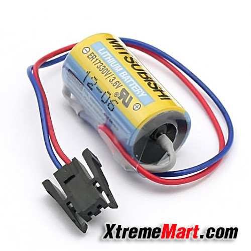 แบตเตอรี่ Mitsubishi A6BAT ER17330V/3.6V Lithium Battery