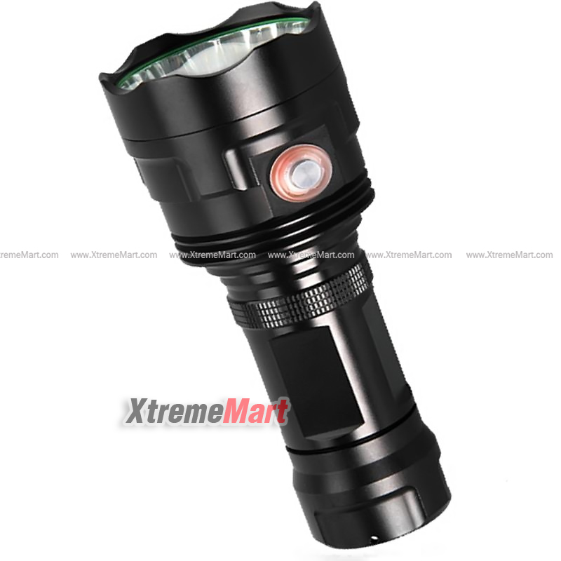 ไฟฉาย XHP90 LED P90 FlashLight ชาร์จUSB พร้อมแบตเตอรี่ชาร์จได้ 26650 เเละสายชาร์จ