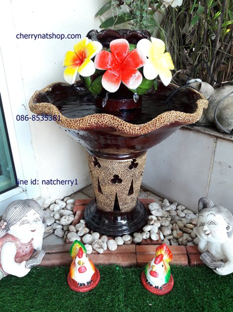 น้ำผุดน้ำล้นเสริมฮวงจุ้ยเสริมตัวกลาง