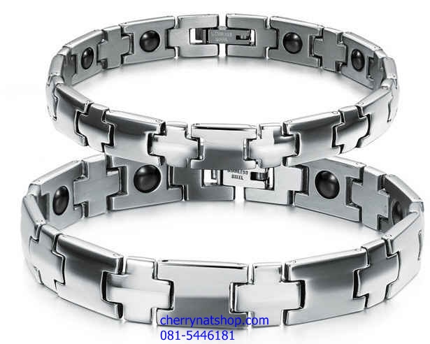 พร้อมส่งสร้อยข้อมือแม่เหล็กไทเทเนียม เจอร์เมเนียมากมายหลายรุ่น หรูล้ำไม่ซ้ำใครราคาสุดคุ้ม(นำเข้าเอง)