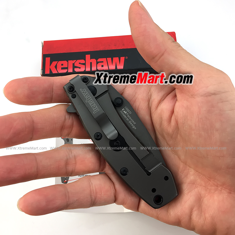 มีดพับ Kershaw 1555TI Stainless Steel Survival Folding Knife เล่มละ