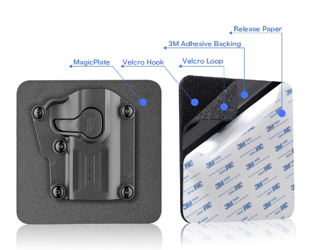 CYTAC thailand แผ่นอเนกประสงค์ยึดอุปกรณ์ Cytac (Magic Plate) **ไม่รวมซอง**
