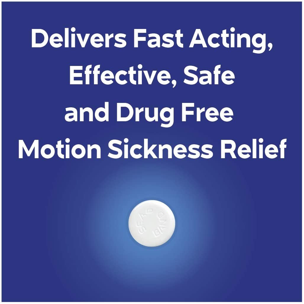 สายรัดข้อมือบรรเทาอาการคลื่นไส้อาเจียนสำหรับเด็ก SEA-BAND KIDS Nausea Relief Comforting Acupressure Bands