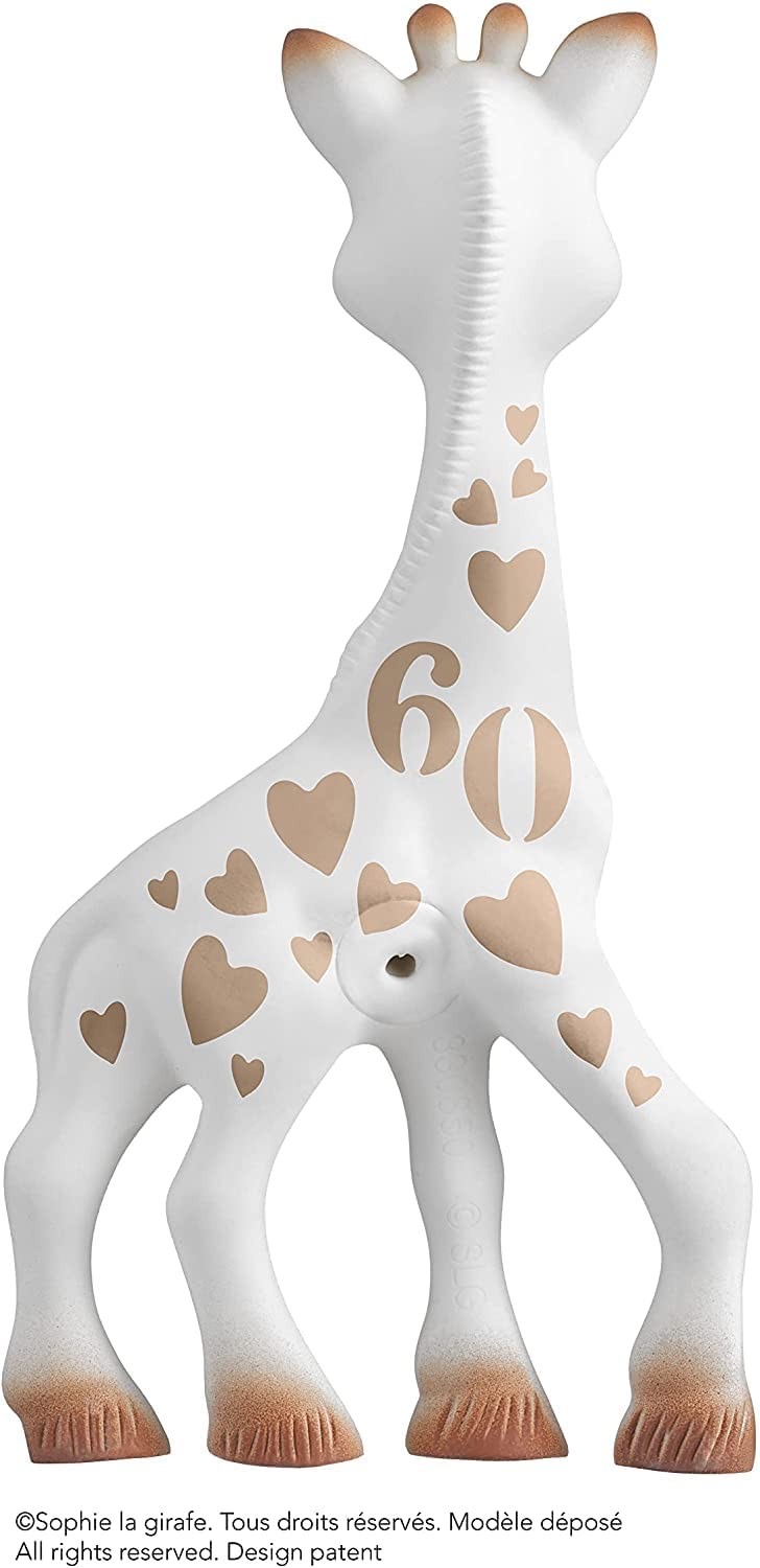 ยางกัดยีราฟโซฟีปลอดสารพิษ Vulli Sophie la Girafe "Sophie by Me" 60th Anniverasy Limited Edition