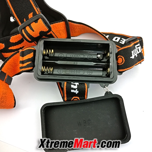 ชุดเชตไฟฉายคาดหัวซูม 2 หลอดคู่ ปรับองศาได้ แสงขาว+แสงเหลือง รุ่น ZJ-33-38000W Cree Q5 Dual Light Source Zoom Headlamp