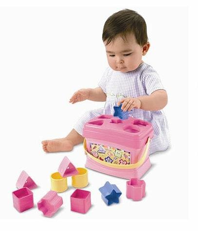 กล่องหยอดบล็อค Jolly Baby Lovely Baby's First Blocks (Pink)