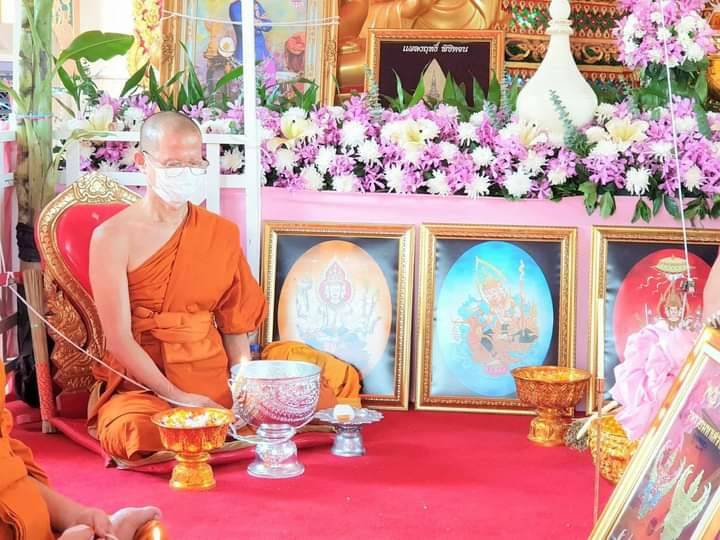 พญาครุฑ เนื้อทองทิพย์ หลวงปู่เส็ง วัดบางนา (ย้อนยุค) ปี2563
