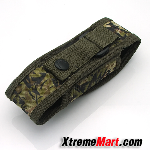 ซองไฟฉาย Ultrafire C2 Flashlight Torch Nylon Pouch Belt Holster (ลายพราง)